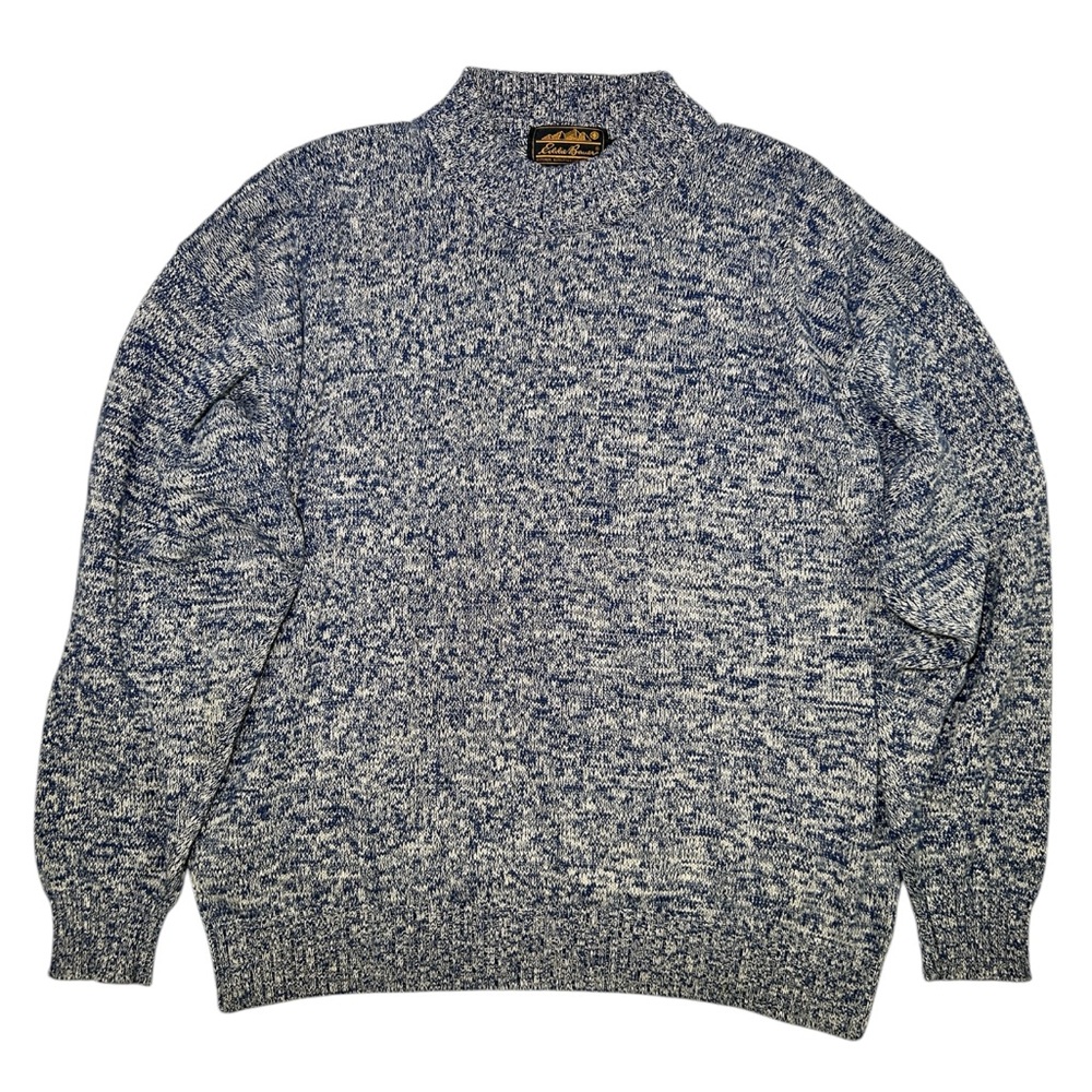 Eddie Bauer Woven Sweater Sweatshirt Winter Cold Outdoor Outfitter Size Large